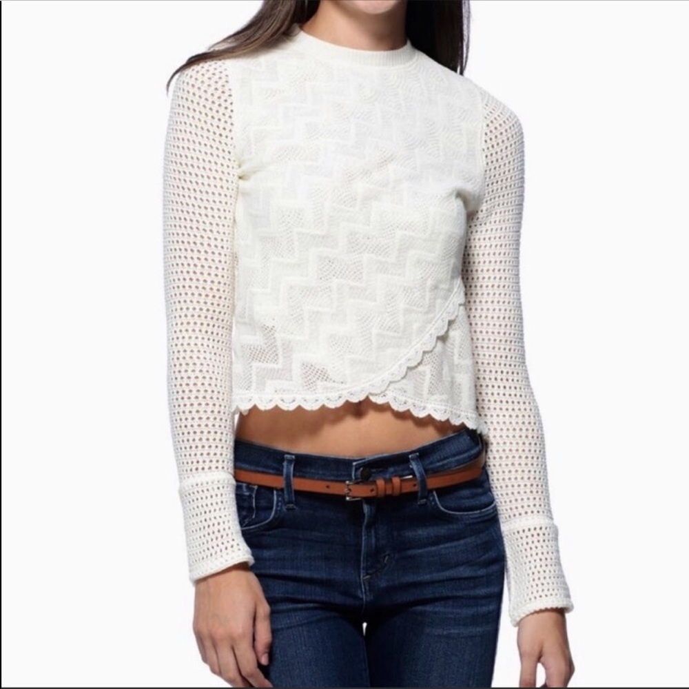 🎉HP🎉[Free People] Sheer Knit Sweater